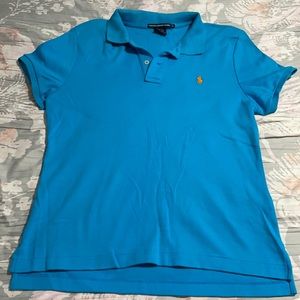Ralph Lauren blue polo in great condition